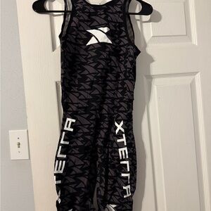 Xterra Black and White triathalon swim skin
